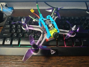 mini drone 3inch accesorios prop micro quadcopter quad cuadrúpedo marco de montaje 3d print model - Mito3D
