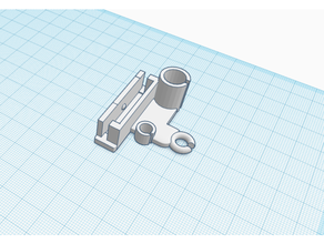 tevo nereus fixing bracket lock 3d print model - Mito3D