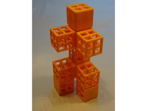 snap-cubes panels 3d print model - Mito3D