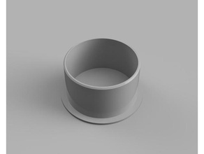 sewer pipe cap 110 mm pipes 3d print model - Mito3D