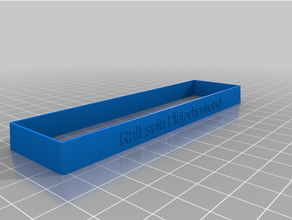 ralf's cookie cutter customizable openscad 3d print model - Mito3D