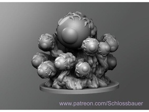Riesen-Auge-Schleim dnd dungeons dragons tabletop 3d print model - Mito3D