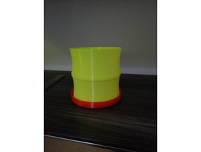 flower pot flower pot garden pot 3d print model - Mito3D