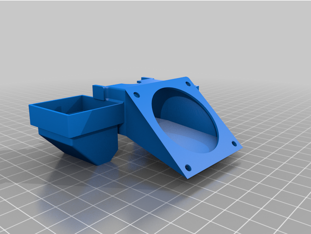 basit j-güncelleme soğutucu 50x50 heaad j-head parça j-heaad 3D print model - Mito3D