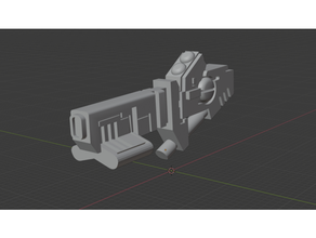 cyclique ion blaster - tau peu-service 40k la protéine warhammer 3d print model - Mito3D