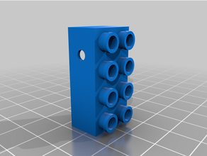 bloco rasti para eje 3d print model - Mito3D