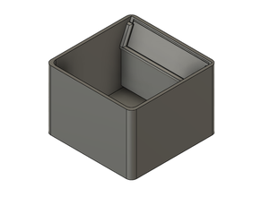 small parts box label holder storage 3d print model - Mito3D