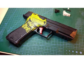 cyma cm030 glock trigger hook release 3d print model - Mito3D