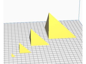 estrutura de arquivo stl 3dprint animar animação código codificação cubo rostos faceta o mínimo openscad pontos poliedro simples assim sommets divisão teste tetraedre tetraedro vértice 3d print model - Mito3D
