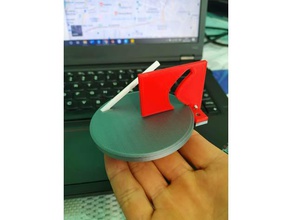 cadera rboloide - porta plumas 3d print model - Mito3D