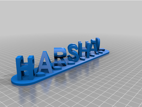 meine angepasste dual-Buchstaben-Blöcke illusion customizer kundengebundene 3d print model - Mito3D