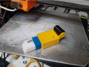 gumroller borrador residuo limpiador goma borrar mascar 3d print model - Mito3D