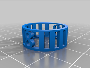 numbered xlr cable labels 3d print model - Mito3D