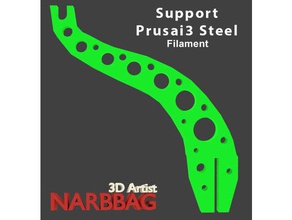 soporte filamento prusai3 çelik 3d print model - Mito3D