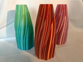 fiamma flammen vaso alta hoch 3d print model - Mito3D