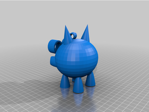 alien baby 3d print model - Mito3D
