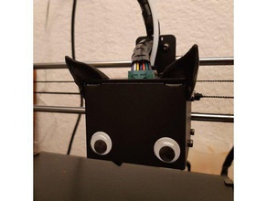 ears anycubic i3 mega ai3m cat cats dog 3d print model - Mito3D