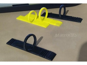 middle guide fishing rod lure holder 3d print model - Mito3D