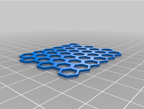 angepasste honeycomb generator kundengebundene 3d print model - Mito3D