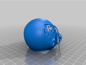 capi casco football clanger v2 3d print model - Mito3D