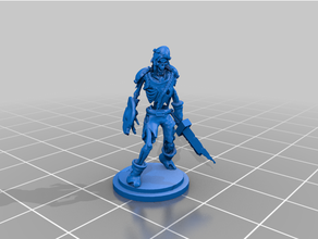 esqueleto amigo boardgame dnd masmorras dragões jogo miniatura tampo mesa 3d print model - Mito3D