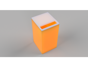 battery recycle container holder 3d print model - Mito3D