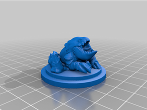 bullete underground good boy boardgame creature customized dnd dungeons dragons game miniature monster tabletop 3d print model - Mito3D