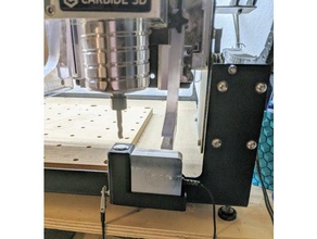 shapeoko probe holder bitsetter 3d print model - Mito3D