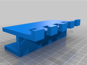 Tabelle mount Sonde Inhaber Schnur Halter Oszilloskop 3d print model - Mito3D