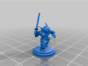 goblin ransacking friends beast boardgame creature customized dnd dungeons dragons game miniature monster 3d print model - Mito3D