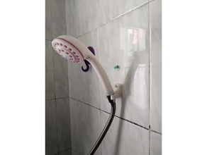 shower hand holder 3d print model - Mito3D