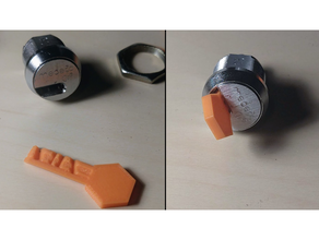 medeco duracam key generator lockpicking 3d print model - Mito3D