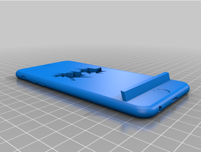 android smartphone holder split model 3d print model - Mito3D