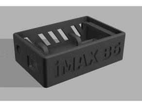 imax b6 caso pie cargador lipo 3d print model - Mito3D