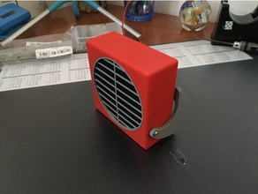 extractor humos ventilador 90mm soldadura 3d print model - Mito3D