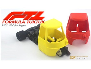 sdracing formula tuktuk cabina 3d print model - Mito3D