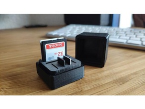 micro-sd card holder card holder micro sd micro sd card holder sd card sd card holder 3d print model - Mito3D
