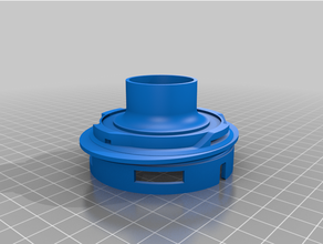 dyson v8 replacement motorfilterbracket 3d print model - Mito3D
