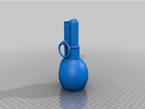 f1 granada mecânica funcional 3d print model - Mito3D