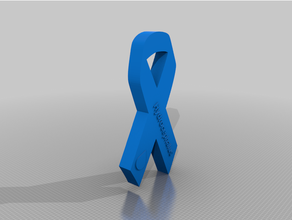 hydrocephalus ribbon 3d print model - Mito3D
