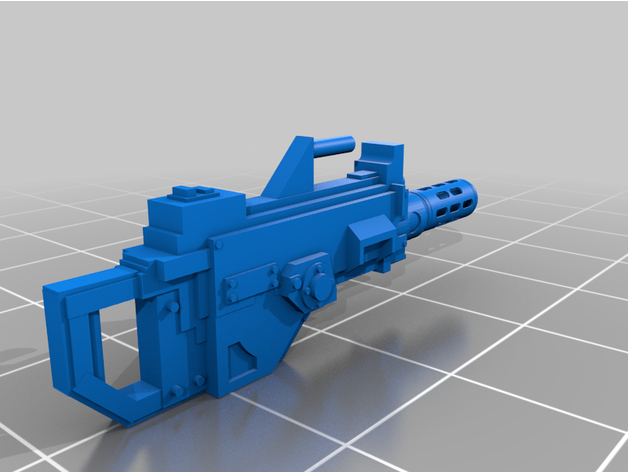 big bolter 40k heavy 3D print model - Mito3D