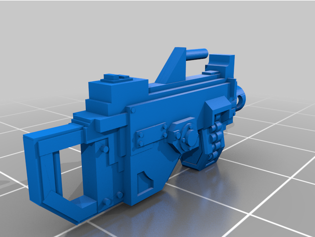 grande requiem + mag bolter heavy 3D print model - Mito3D