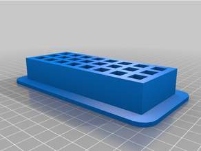 air flow grid desk 3d print model - Mito3D