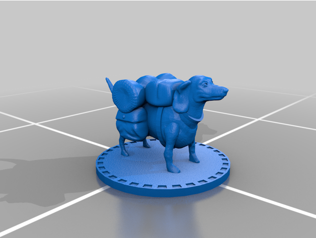 milo zaino 3D print model - Mito3D