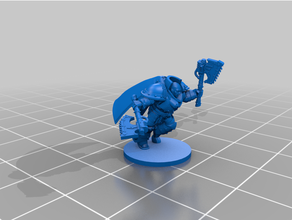 pequeno homem irritado épico epic30k horus heresy warhammer 40k 3d print model - Mito3D