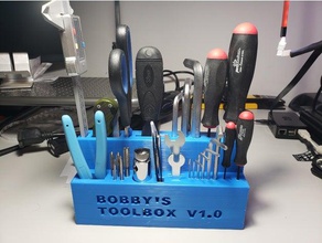 bobby caixa ferramentas v10 3d print model - Mito3D