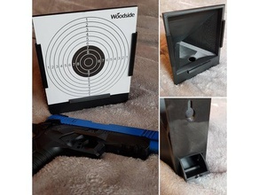 airsoft target pellet trap accesories holder 3d print model - Mito3D