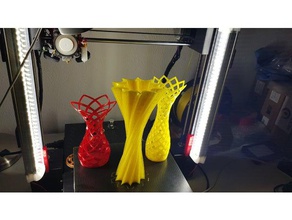 sobras espiral vaso torcida vasos 3d print model - Mito3D
