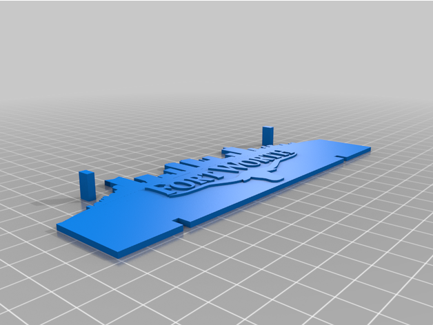 fort worth skyline 3 3D print model - Mito3D