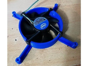 cpu 120mm fan adapter 3d print model - Mito3D